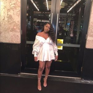 House of CB White Amber Dress Size L